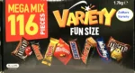 Mars 116 VARIETY MIX &/ Cadbury 110 VALUE JUMBO Pack Milk Chocolate Wholesale - Image 5